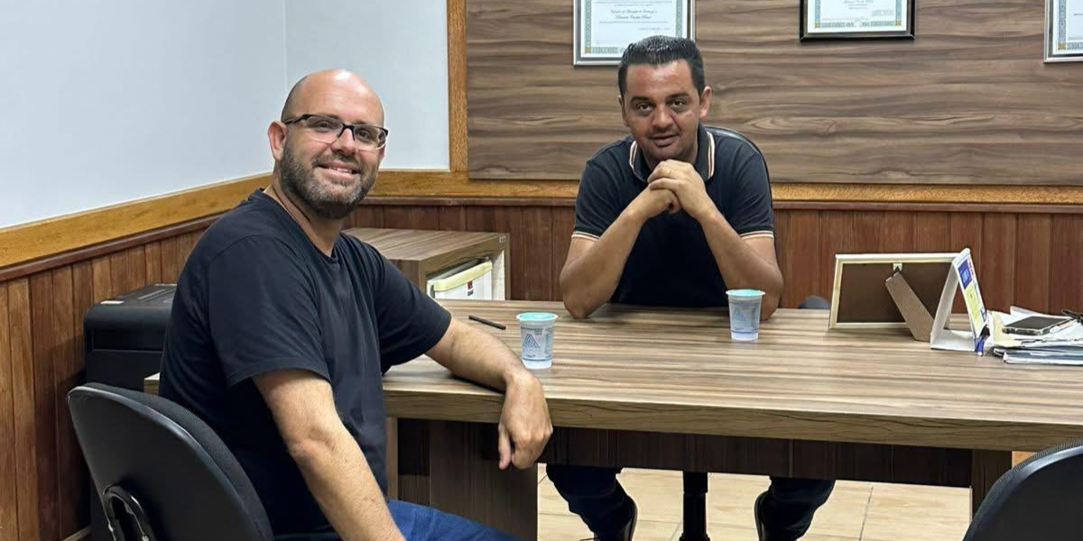 Presidente da Câmara de Inconfidentes e Prefeito de Jacutinga discutem parcerias